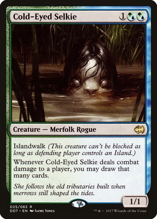Image for Cold-Eyed Selkie (25) (Duel Decks: Merfolk vs. Goblins) - Magic: The Gathering