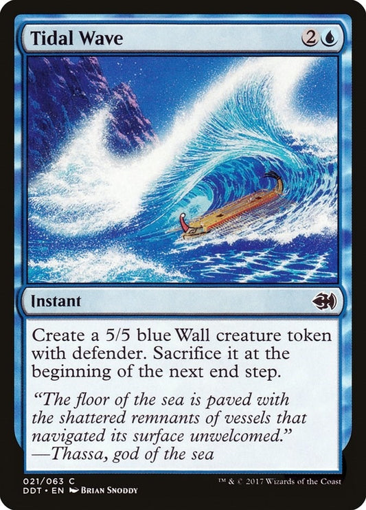 Image for Tidal Wave (21) (Duel Decks: Merfolk vs. Goblins) - Magic: The Gathering