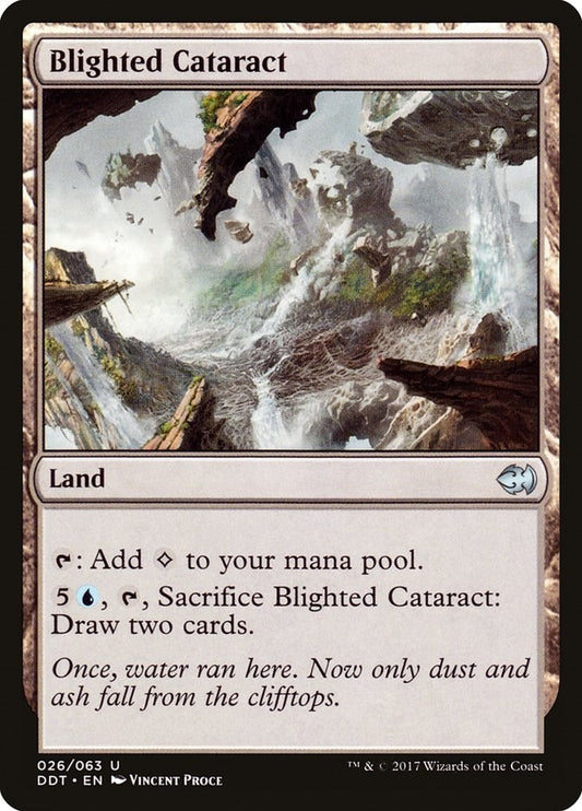 Image for Blighted Cataract (26) (Duel Decks: Merfolk vs. Goblins) - Magic: The Gathering