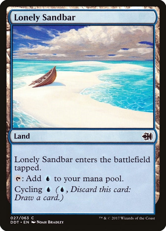 Image for Lonely Sandbar (27) (Duel Decks: Merfolk vs. Goblins) - Magic: The Gathering