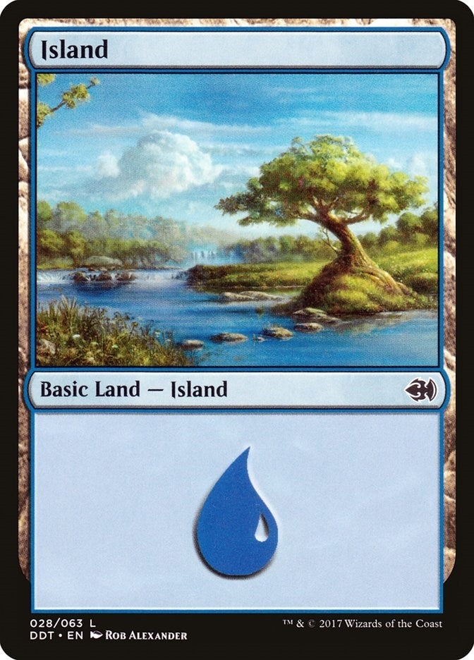 Image for Island (028) (28) (Duel Decks: Merfolk vs. Goblins) - Magic: The Gathering