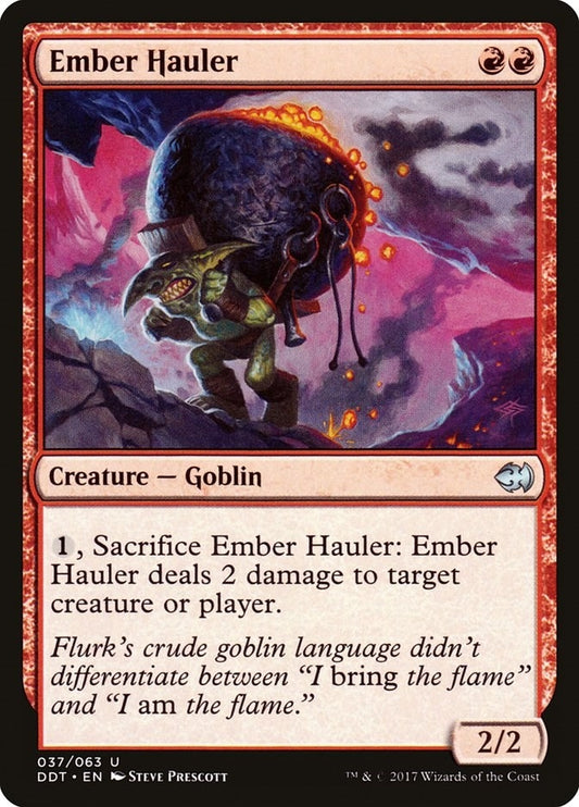 Image for Ember Hauler (37) (Duel Decks: Merfolk vs. Goblins) - Magic: The Gathering