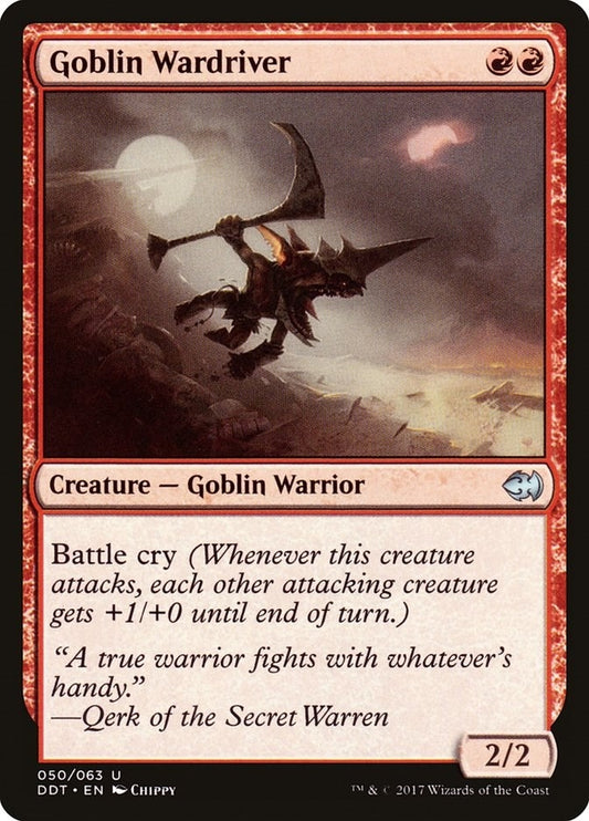 Image for Goblin Wardriver (50) (Duel Decks: Merfolk vs. Goblins) - Magic: The Gathering