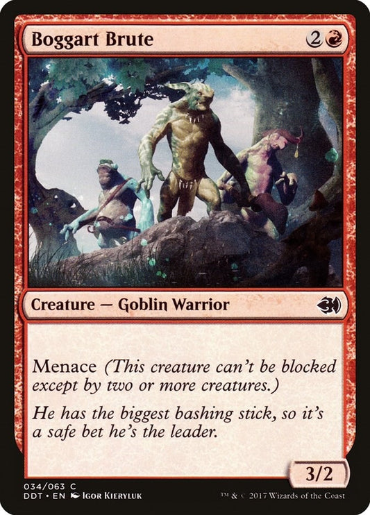 Image for Boggart Brute (34) (Duel Decks: Merfolk vs. Goblins) - Magic: The Gathering