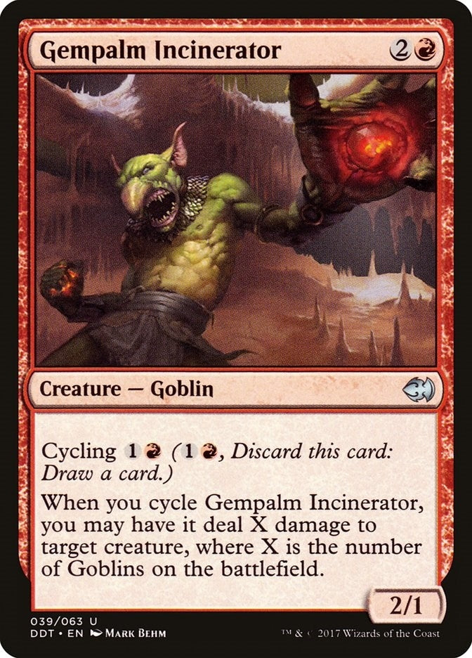 Image for Gempalm Incinerator (39) (Duel Decks: Merfolk vs. Goblins) - Magic: The Gathering