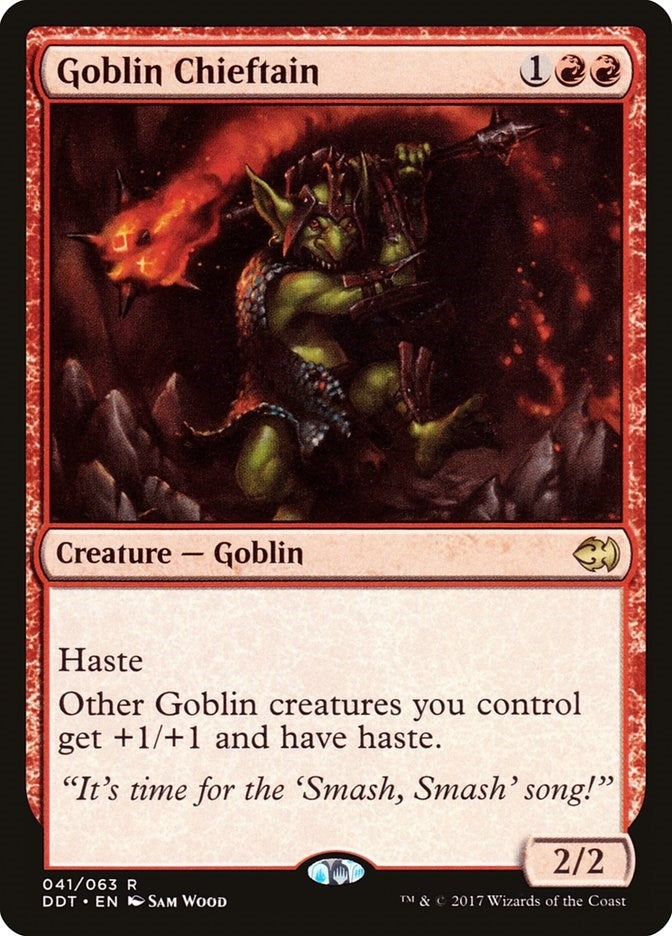 Image for Goblin Chieftain (41) (Duel Decks: Merfolk vs. Goblins) - Magic: The Gathering