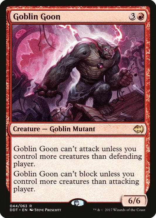 Image for Goblin Goon (44) (Duel Decks: Merfolk vs. Goblins) - Magic: The Gathering