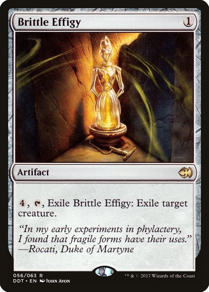 Image for Brittle Effigy (56) (Duel Decks: Merfolk vs. Goblins) - Magic: The Gathering
