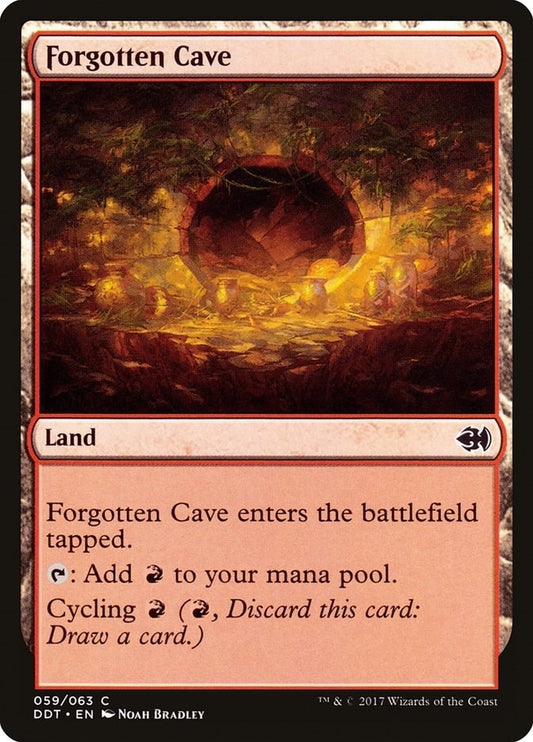 Image for Forgotten Cave (59) (Duel Decks: Merfolk vs. Goblins) - Magic: The Gathering