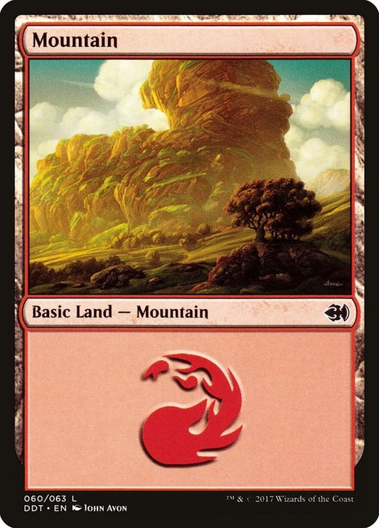 Image for Mountain (060) (60) (Duel Decks: Merfolk vs. Goblins) - Magic: The Gathering