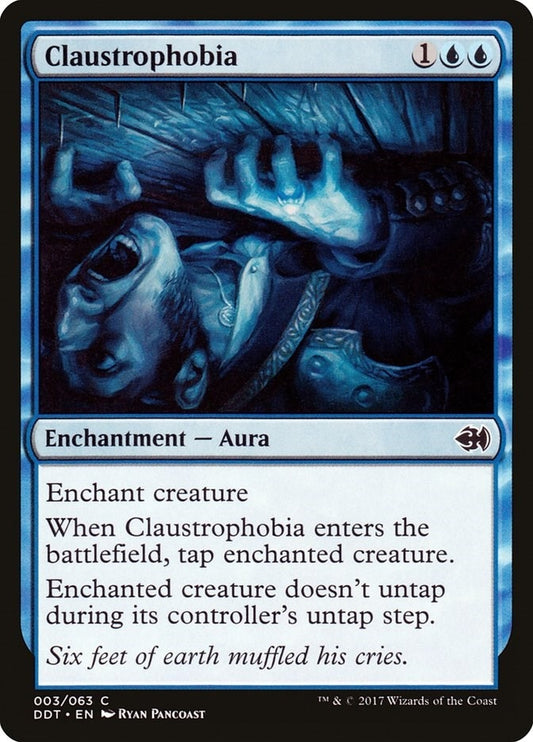 Image for Claustrophobia (3) (Duel Decks: Merfolk vs. Goblins) - Magic: The Gathering