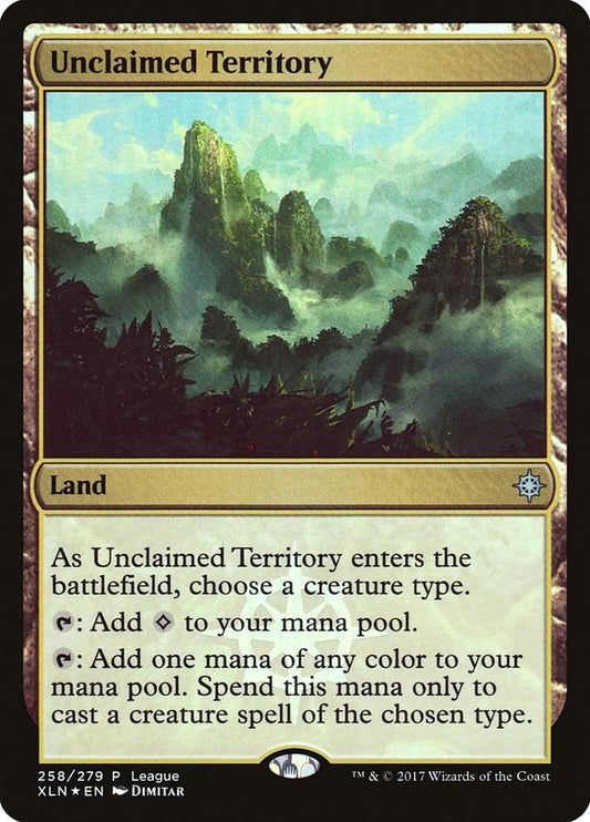 Image for Unclaimed Territory (258) (League Promos) - Magic: The Gathering