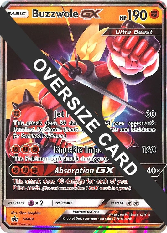 Image for Buzzwole GX - SM69 (SM Black Star Promos) (SM69) (Jumbo Cards) - Pokemon