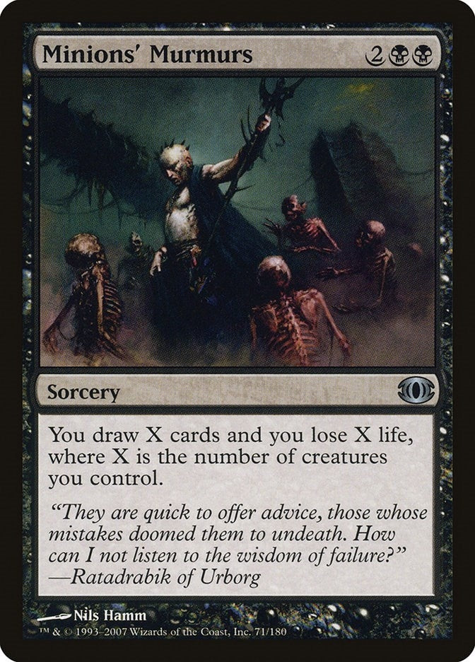 Image for Minions' Murmurs (71) (Future Sight) - Magic: The Gathering