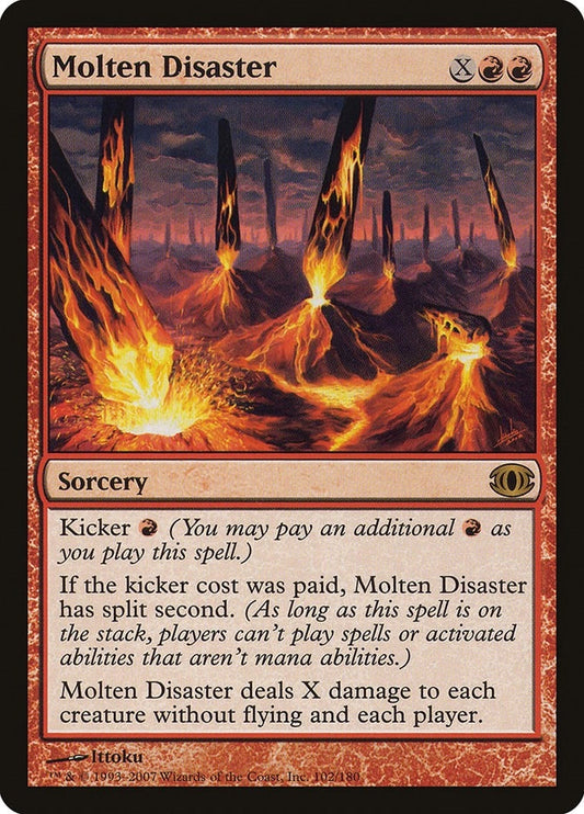 Image for Molten Disaster (102) (Future Sight) - Magic: The Gathering