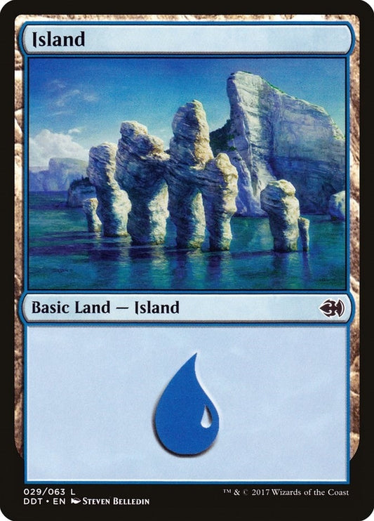 Image for Island (029) (29) (Duel Decks: Merfolk vs. Goblins) - Magic: The Gathering