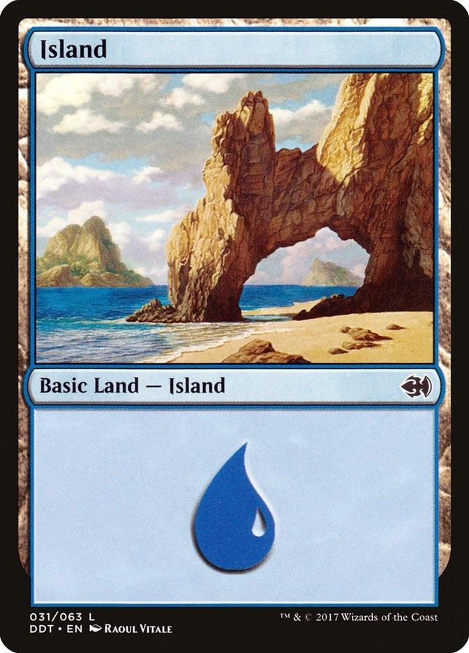 Image for Island (031) (31) (Duel Decks: Merfolk vs. Goblins) - Magic: The Gathering