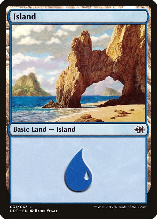 Image for Island (031) (31) (Duel Decks: Merfolk vs. Goblins) - Magic: The Gathering