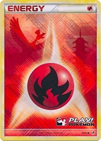 Image for Fire Energy - 89/95 (Play! Pokemon) (089/095) (League & Championship Cards) - Pokemon