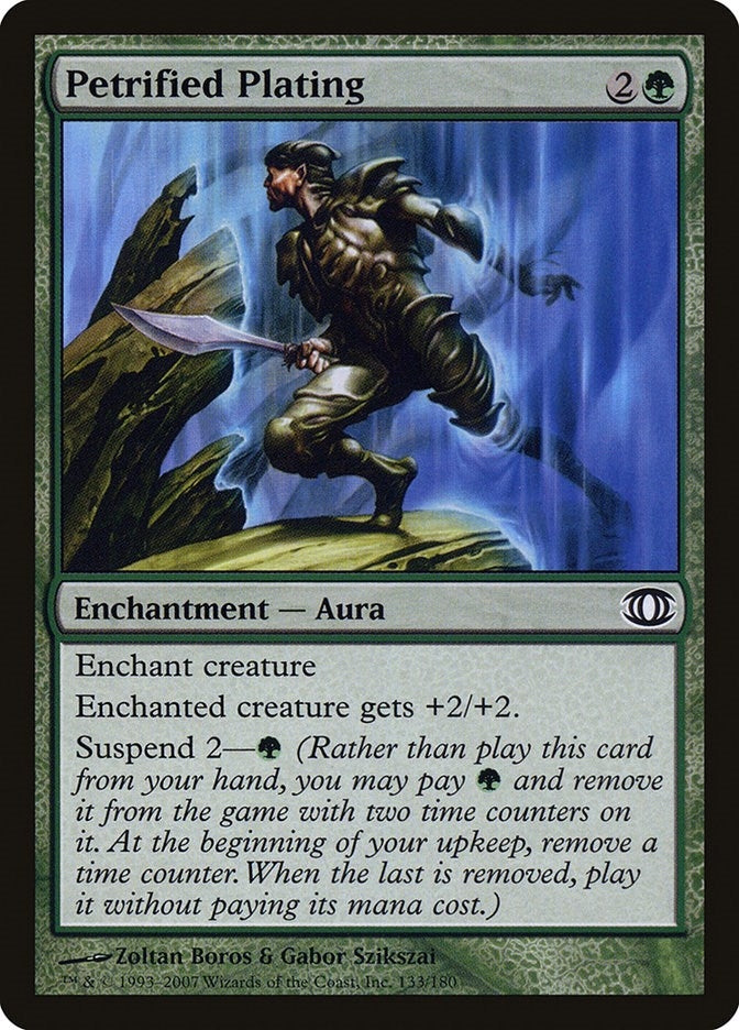 Image for Petrified Plating (133) (Future Sight) - Magic: The Gathering