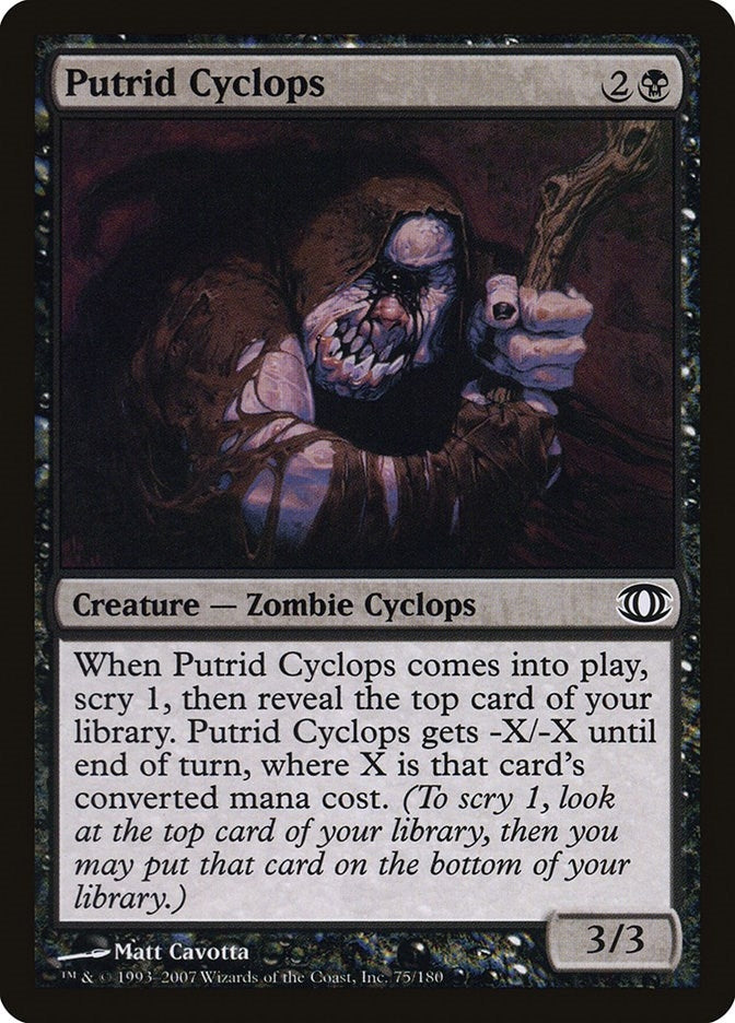 Image for Putrid Cyclops (75) (Future Sight) - Magic: The Gathering