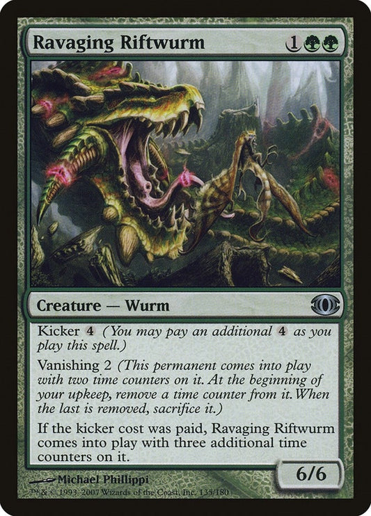 Image for Ravaging Riftwurm (135) (Future Sight) - Magic: The Gathering