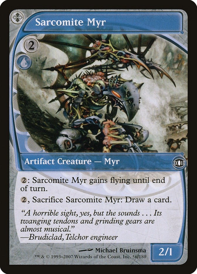 Image for Sarcomite Myr (56) (Future Sight) - Magic: The Gathering