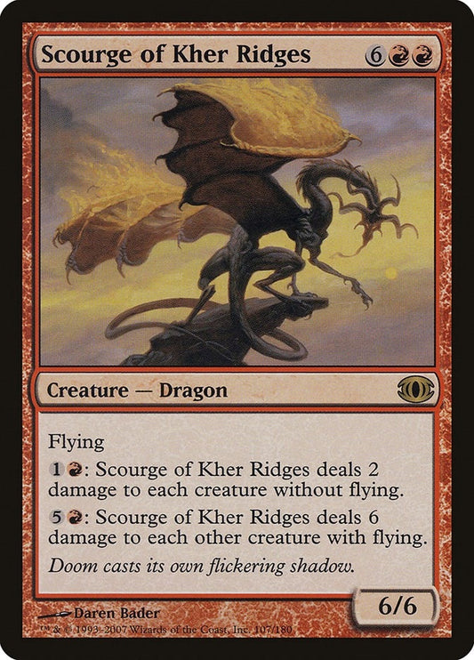 Image for Scourge of Kher Ridges (107) (Future Sight) - Magic: The Gathering