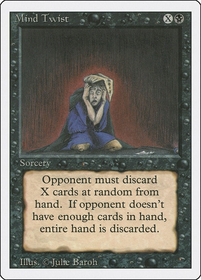 Image for Mind Twist (Revised Edition) - Magic: The Gathering