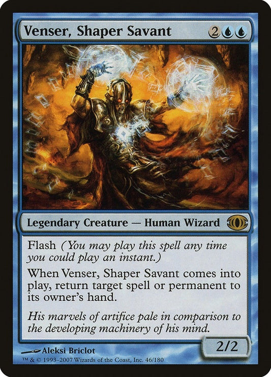 Image for Venser, Shaper Savant (46) (Future Sight) - Magic: The Gathering