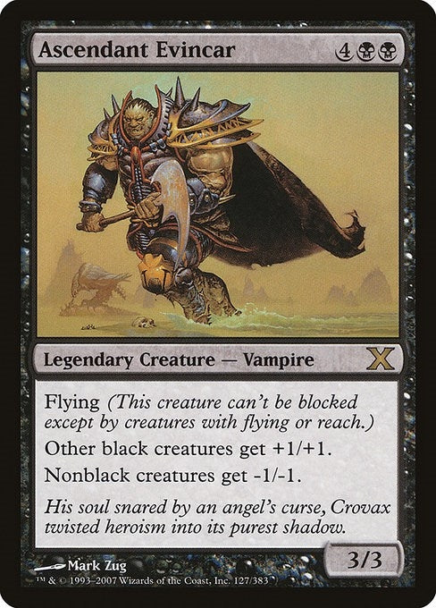 Image for Ascendant Evincar (127) (10th Edition) - Magic: The Gathering