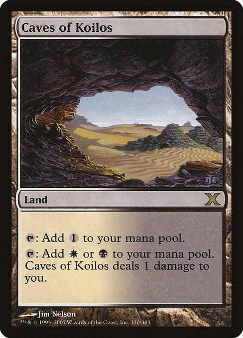 Image for Caves of Koilos (350) (10th Edition) - Magic: The Gathering