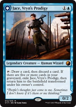Image for Jace, Vryn's Prodigy (12) (From the Vault: Transform) - Magic: The Gathering