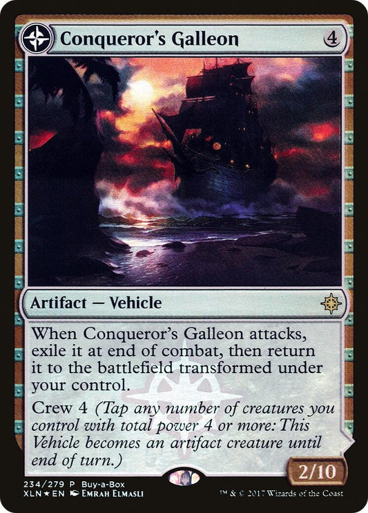 Image for Conqueror's Galleon (234) (Buy-A-Box Promos) - Magic: The Gathering