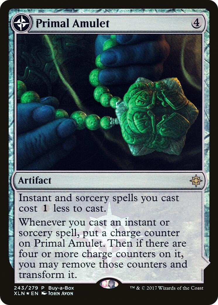 Image for Primal Amulet (243) (Buy-A-Box Promos) - Magic: The Gathering