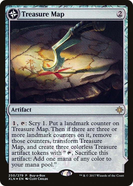 Image for Treasure Map (250) (Buy-A-Box Promos) - Magic: The Gathering