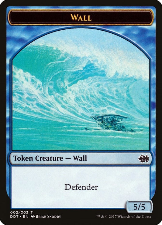 Image for Wall Token (2) (Duel Decks: Merfolk vs. Goblins) - Magic: The Gathering
