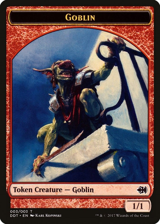 Image for Goblin Token (3) (Duel Decks: Merfolk vs. Goblins) - Magic: The Gathering