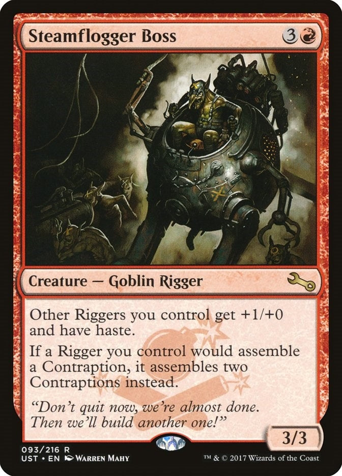 Image for Steamflogger Boss (93) (Unstable) - Magic: The Gathering