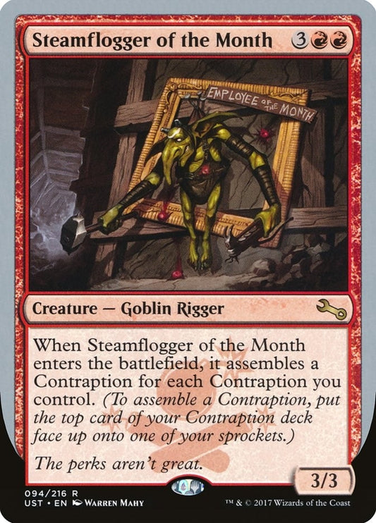 Image for Steamflogger of the Month (94) (Unstable) - Magic: The Gathering