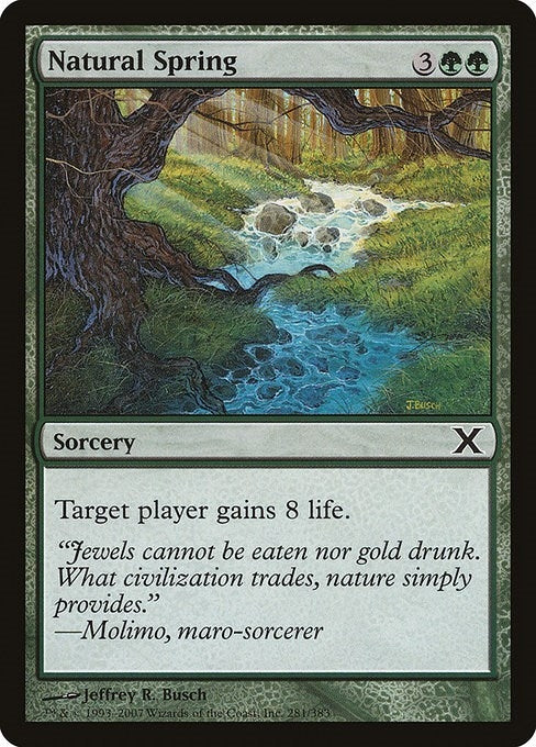 Image for Natural Spring (281) (10th Edition) - Magic: The Gathering