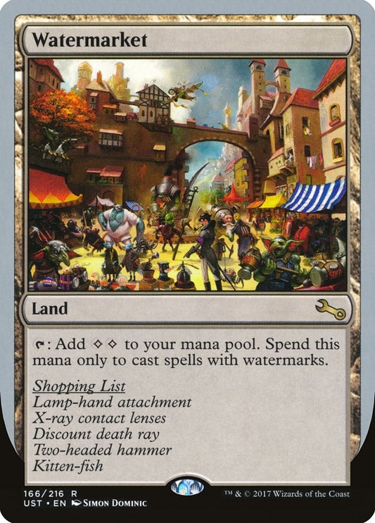 Image for Watermarket (166) (Unstable) - Magic: The Gathering