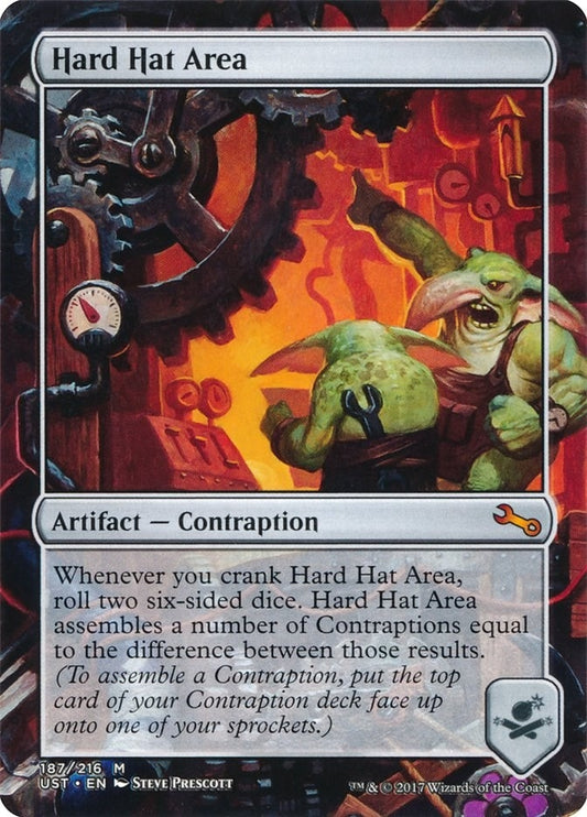 Image for Hard Hat Area (187) (Unstable) - Magic: The Gathering