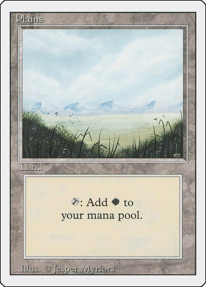 Image for Plains (A) (293) (Revised Edition) - Magic: The Gathering