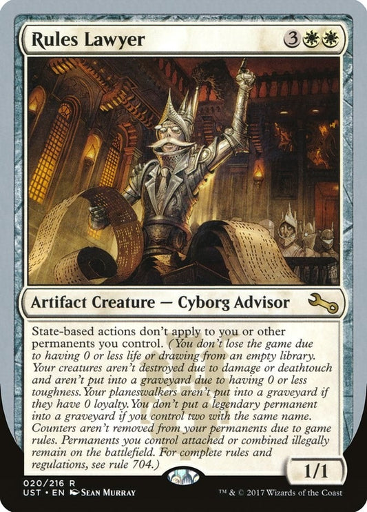 Image for Rules Lawyer (20) (Unstable) - Magic: The Gathering