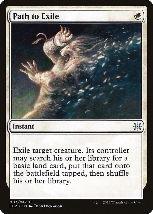 Image for Path to Exile (3) (Explorers of Ixalan) - Magic: The Gathering