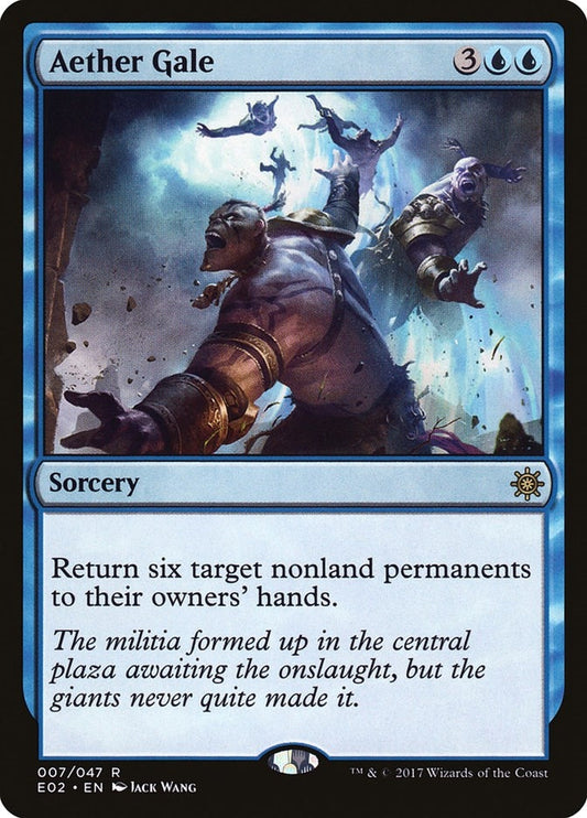 Image for Aether Gale (7) (Explorers of Ixalan) - Magic: The Gathering