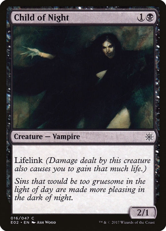 Image for Child of Night (16) (Explorers of Ixalan) - Magic: The Gathering
