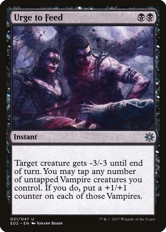 Image for Urge to Feed (21) (Explorers of Ixalan) - Magic: The Gathering