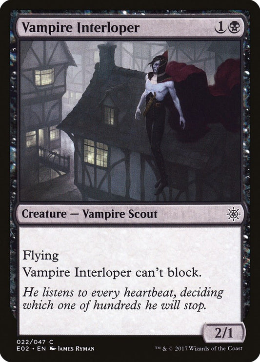 Image for Vampire Interloper (22) (Explorers of Ixalan) - Magic: The Gathering